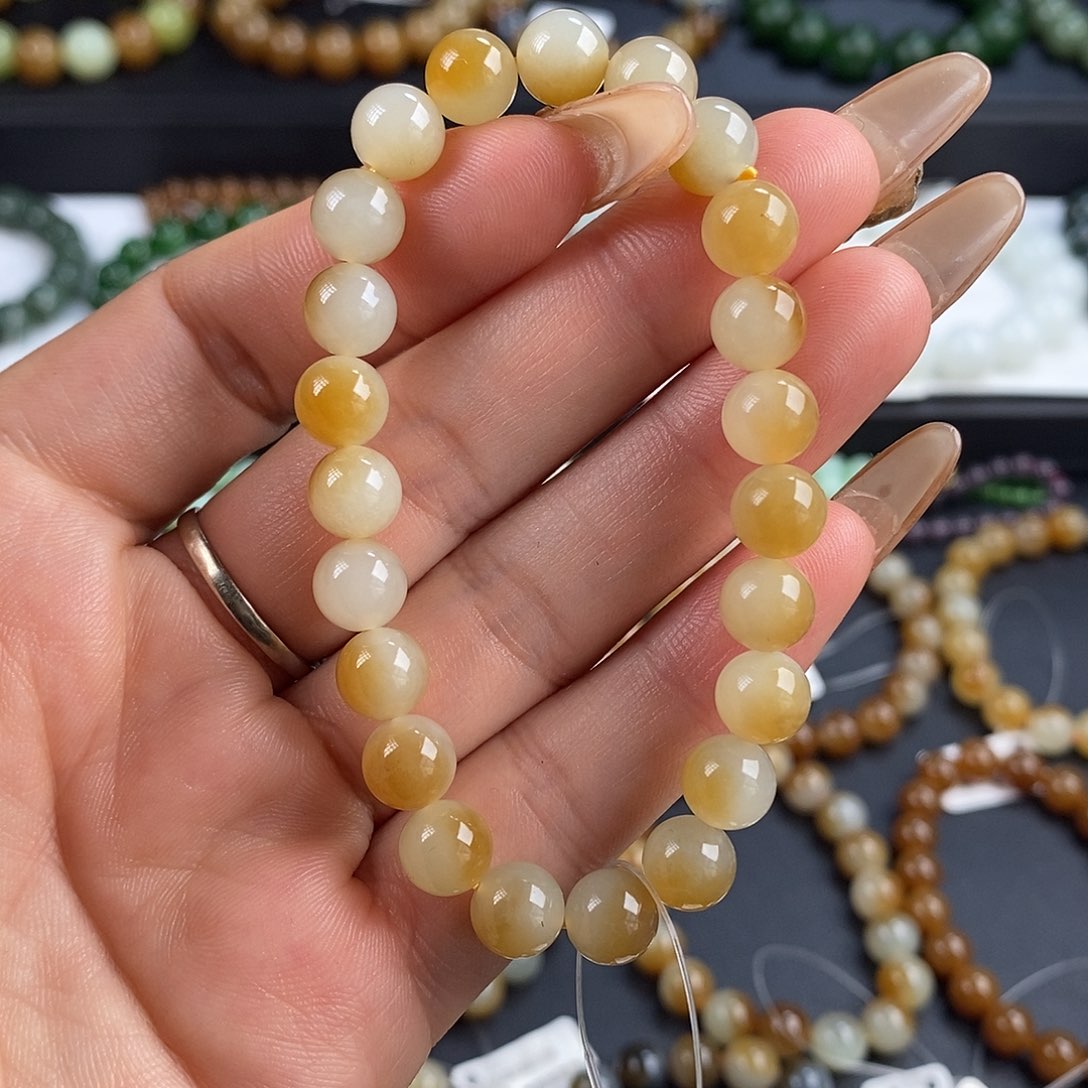 和田玉手串未镶嵌