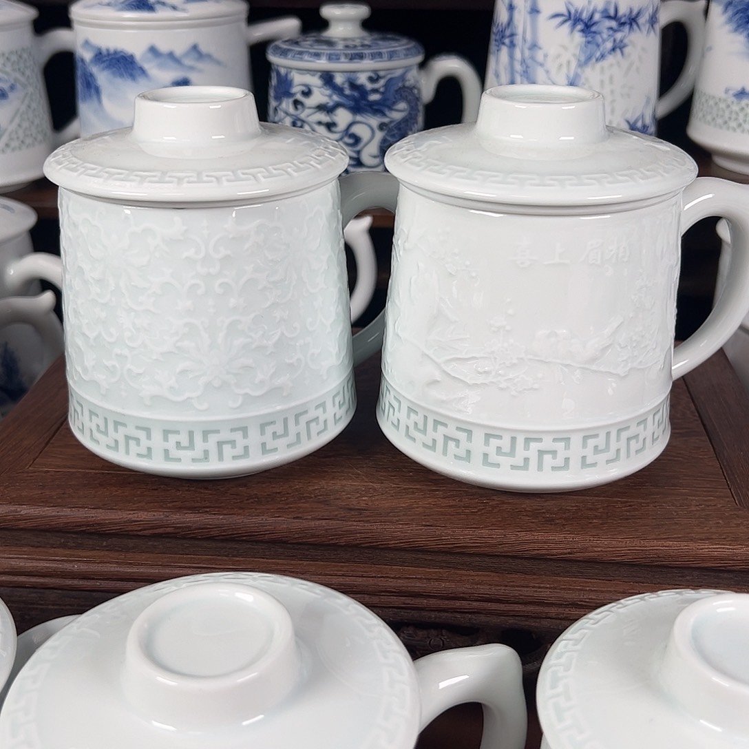 李***灶景德镇高温陶瓷办公杯