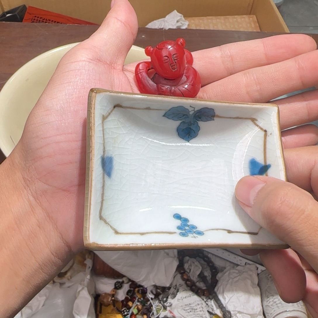 陶瓷孤品单件车里拍紫砂