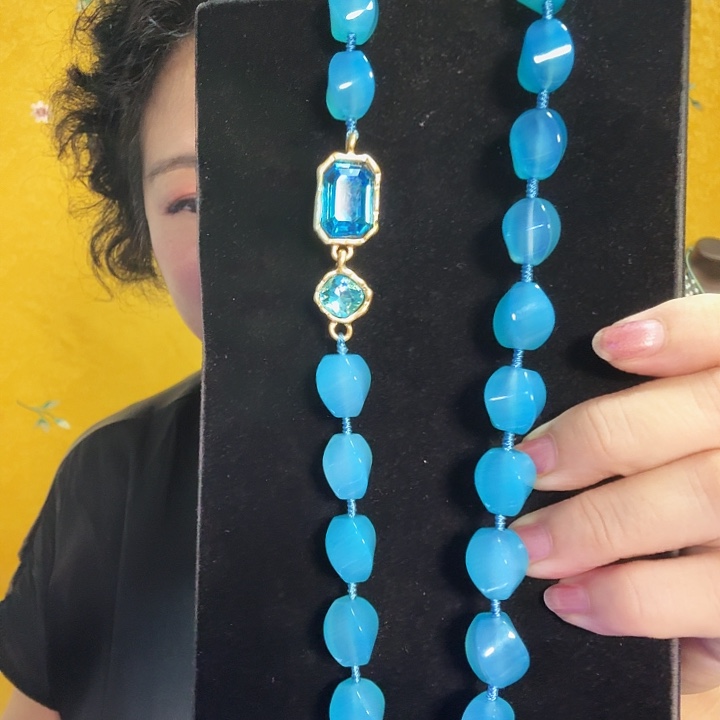 玛瑙/玉髓未镶嵌颈饰