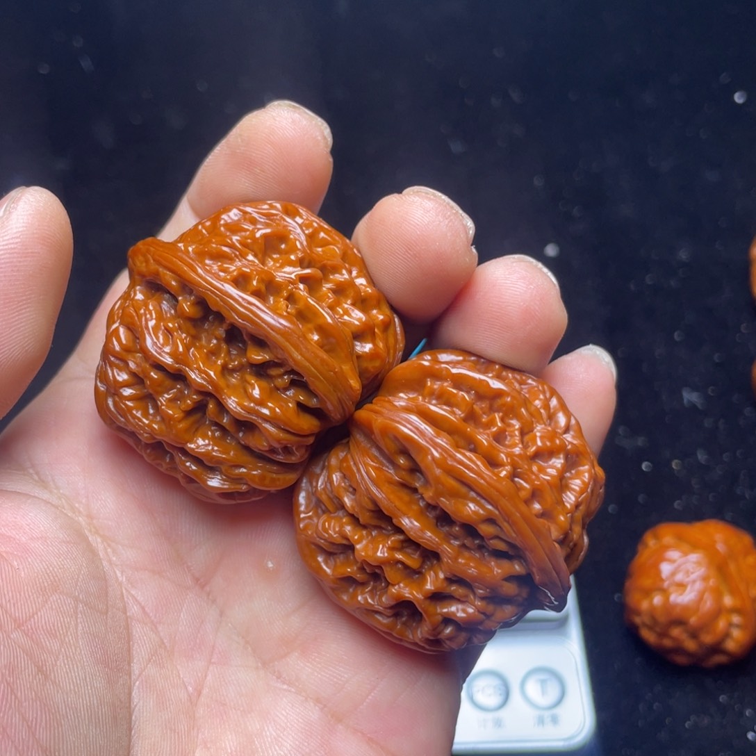 李***全吊坠文玩核桃大李子文玩核桃1360