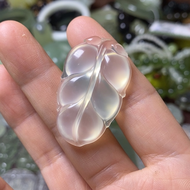 岫玉岫玉颈饰未镶嵌