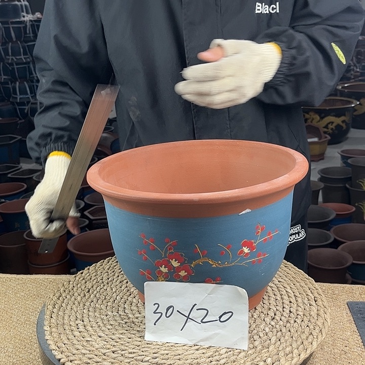 紫啥花盆紫砂花盆