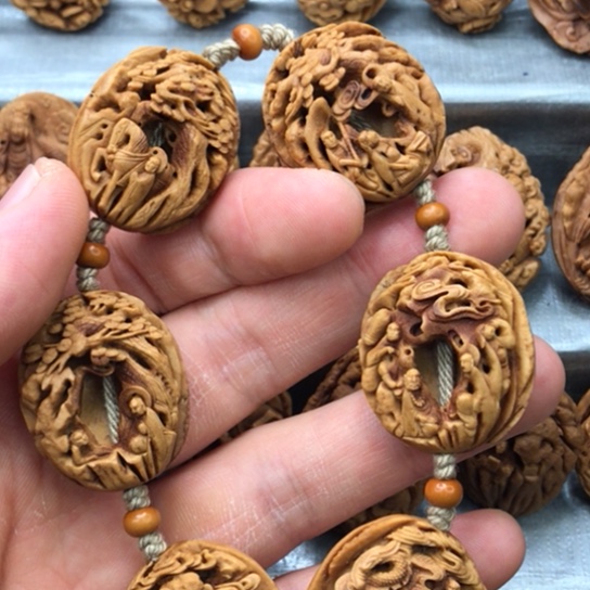 桃核手串桃核材质