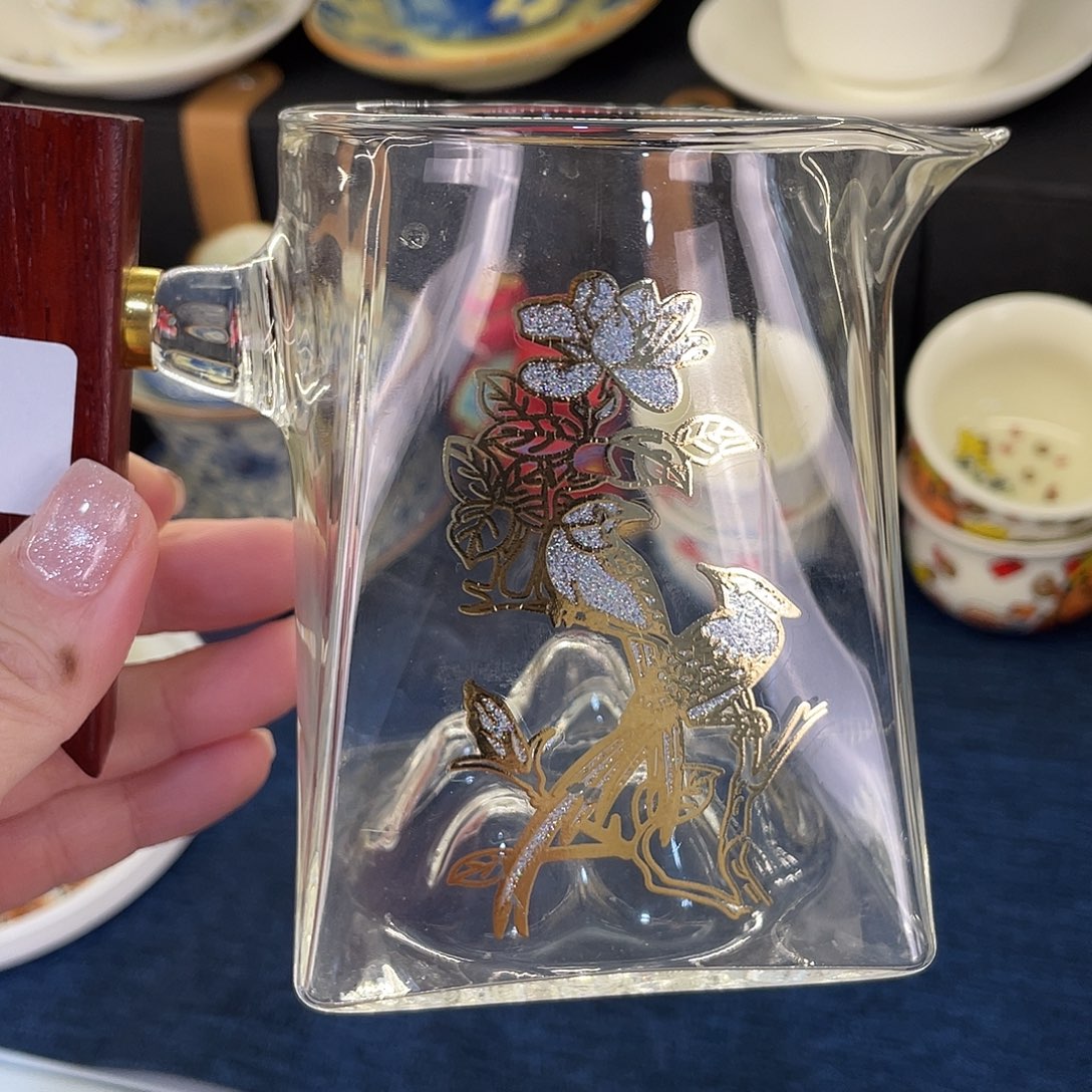 陶景德陶瓷盖碗茶具