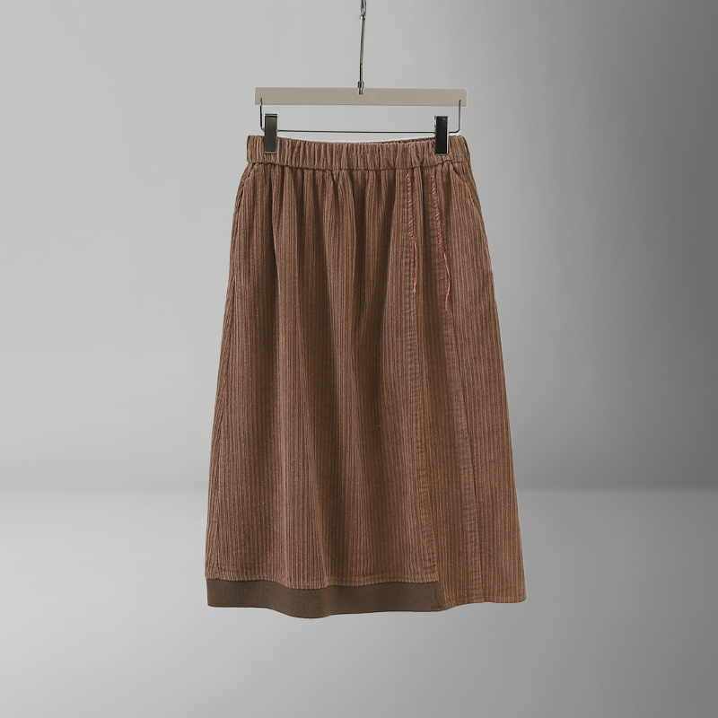 【SUYI原创高定】小个子秋装新款灯芯绒半裙