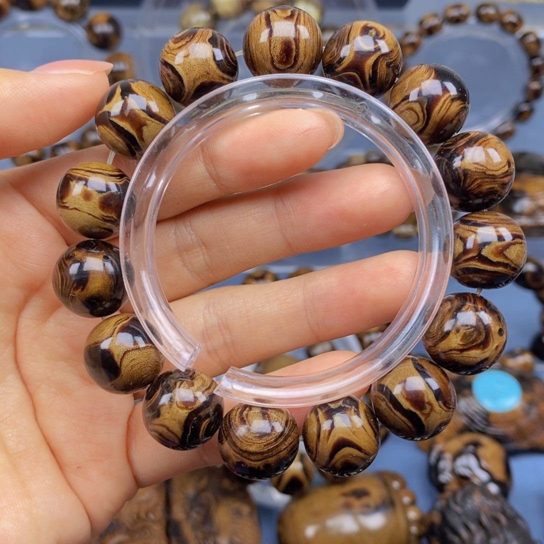 香榧木蓝*血柳精品对眼14