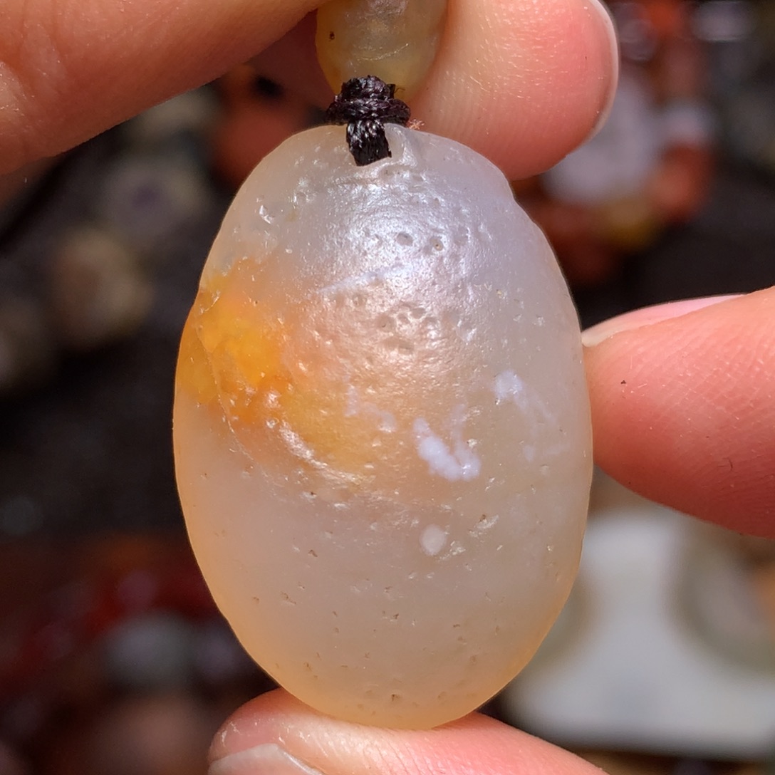 未镶嵌玛瑙/玉髓珠宝半成品