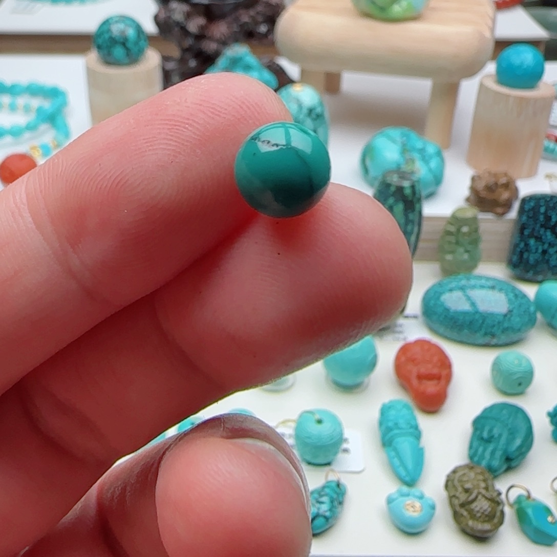 未镶嵌绿松石配饰