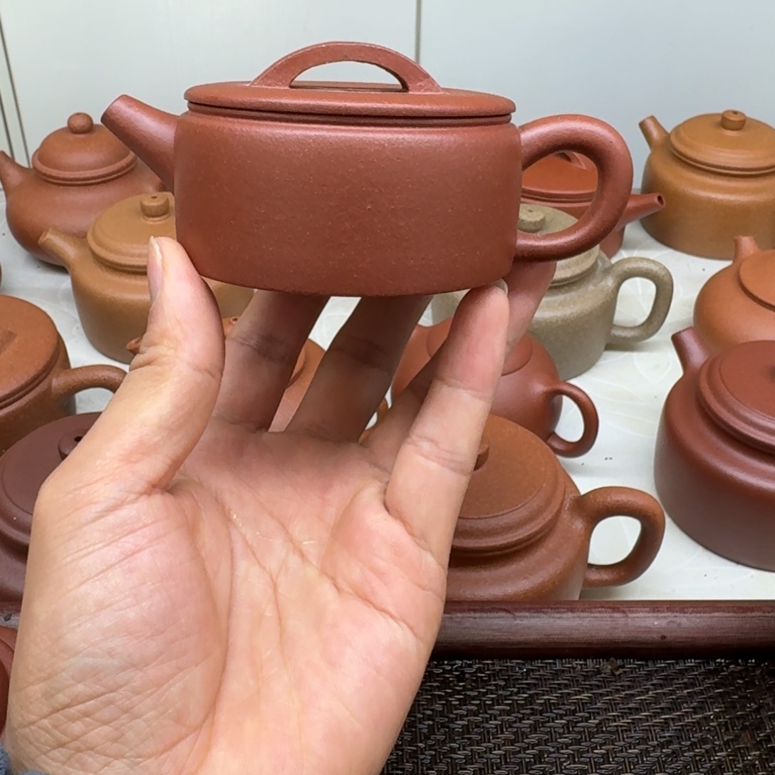 紫砂茶壶汉瓦微瑕120ccc00000