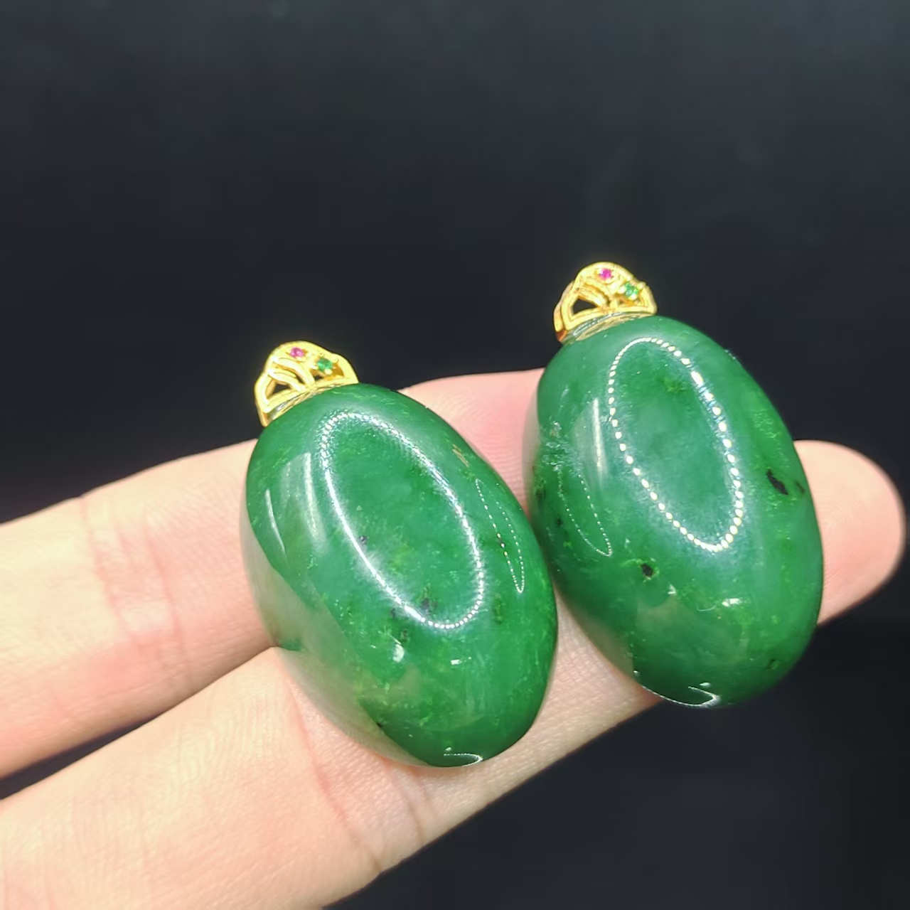 【龙龙严选】和田玉鸽子蛋吊坠赠链Y13【多样性发其一】约29-20-12mm