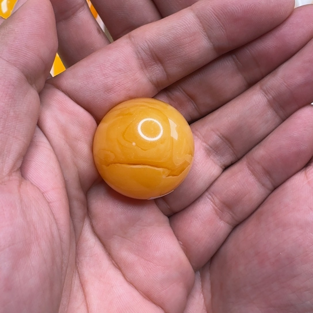 蜜蜡毛衣链未镶嵌