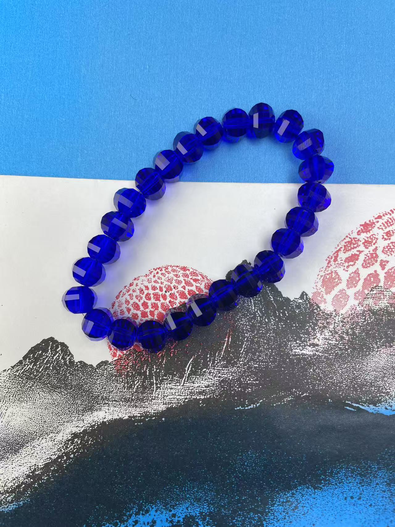 蓝宝石*YQG441时尚精美男女百搭同款手链