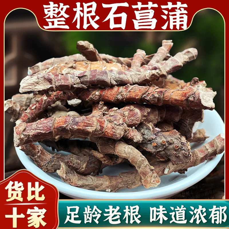 【石菖蒲】整根石昌蒲根小菖蒲新货可搭配郁金藿香泡水煮水