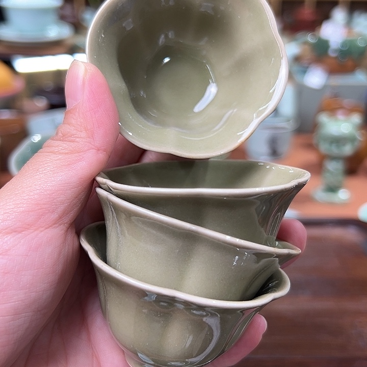 龙泉敬悦青瓷品茗杯