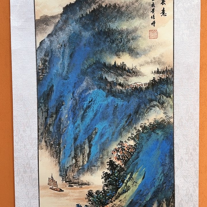 国画书法作品多次参加