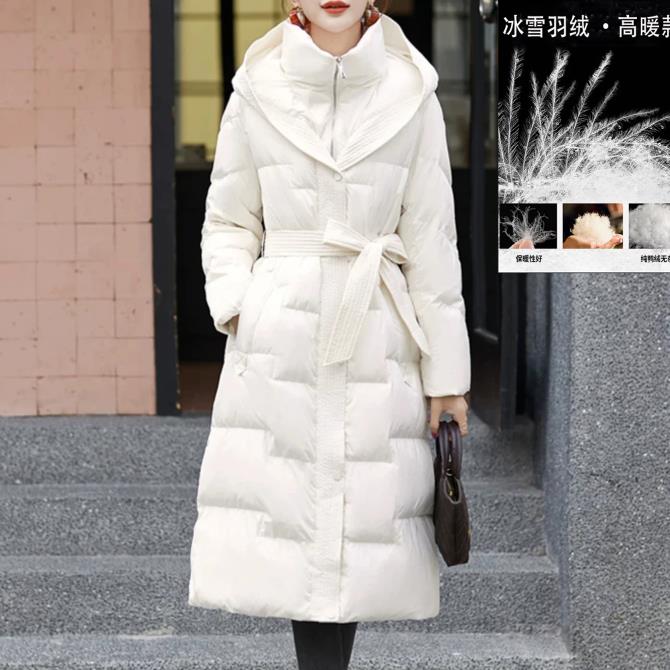 【羽绒服】冬季保暖厚款宽松羽绒外套百搭女装12617-B[SPC]J