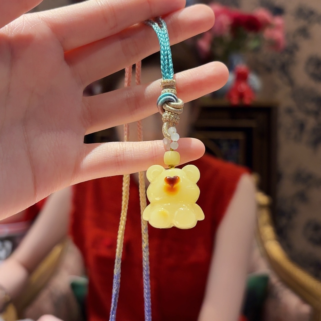 蜜蜡颈饰未镶嵌颈饰