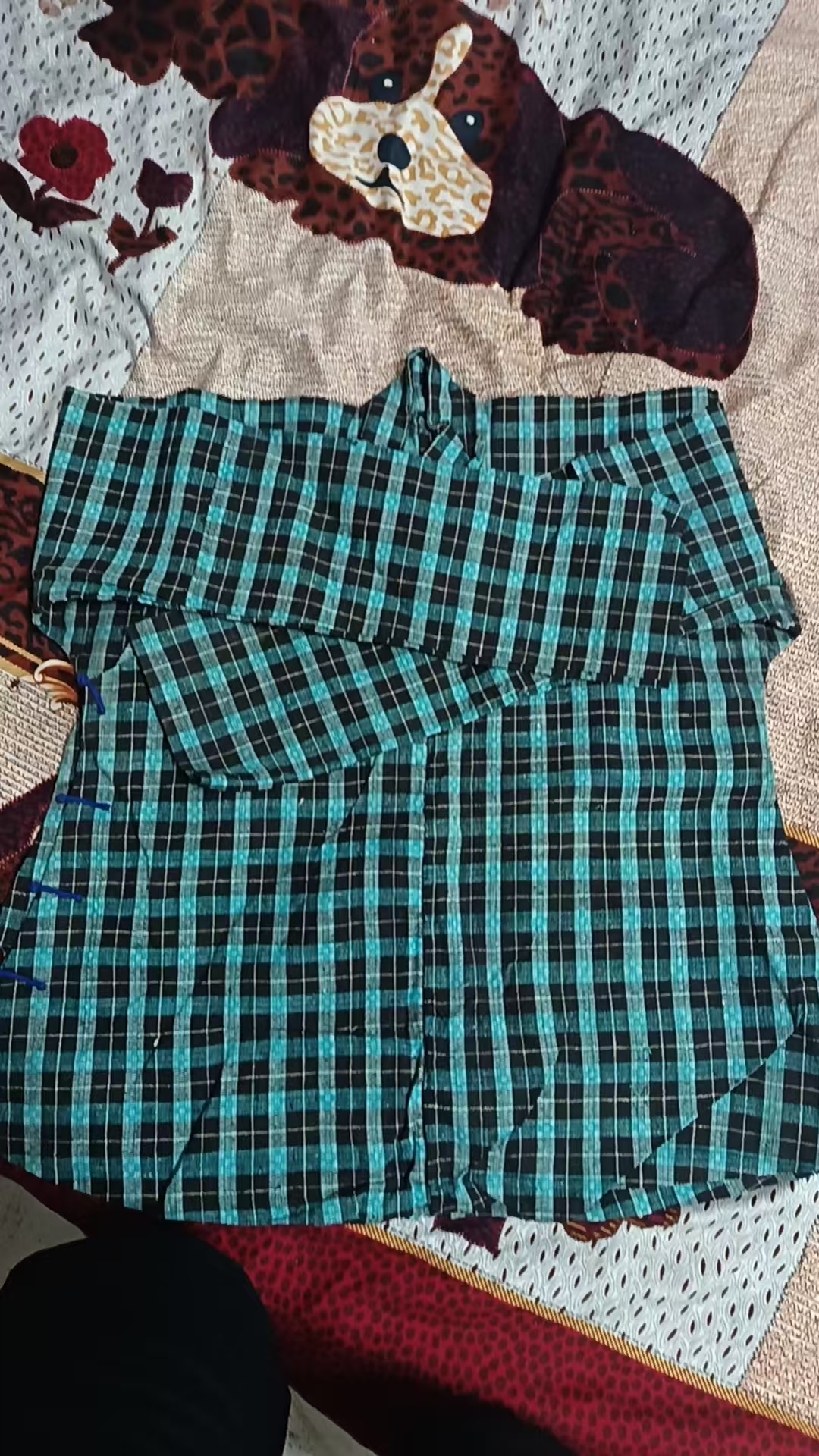 70年代手工棉单衣