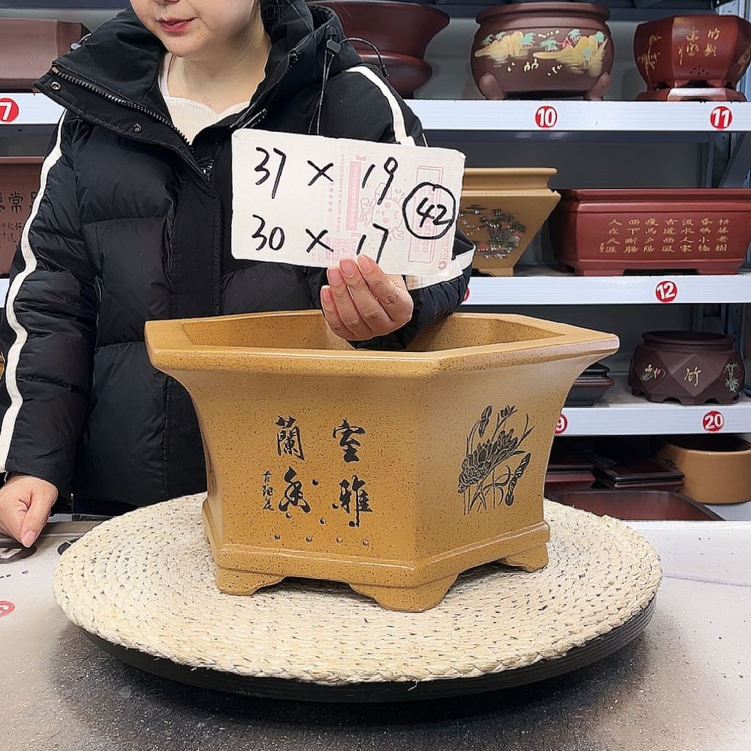 花盆紫砂紫砂花盆