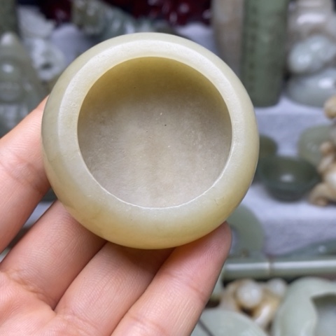 和田玉未镶嵌摆件