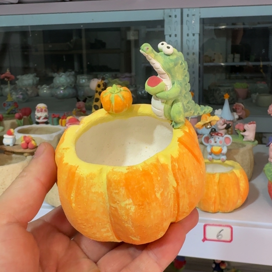 厂家直销手工花盆摆件