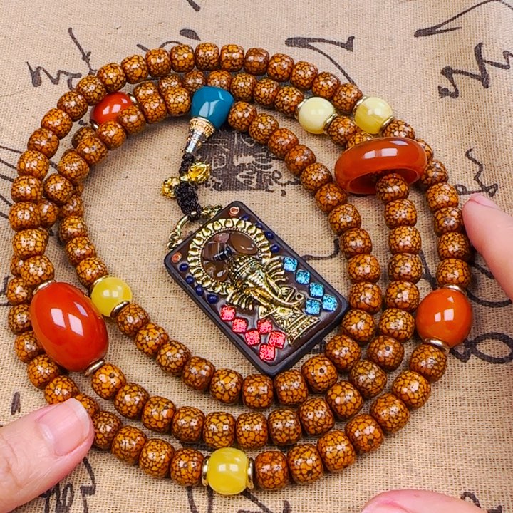 星月菩提吊坠脖挂