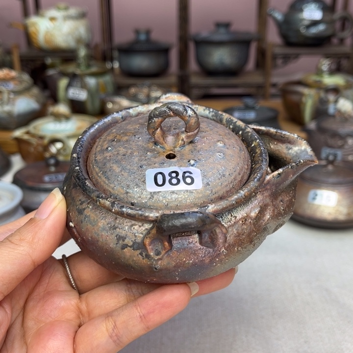 壶裸柴烧陶瓷茶具