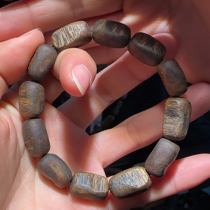 沉香手串紫棋手串12.2克