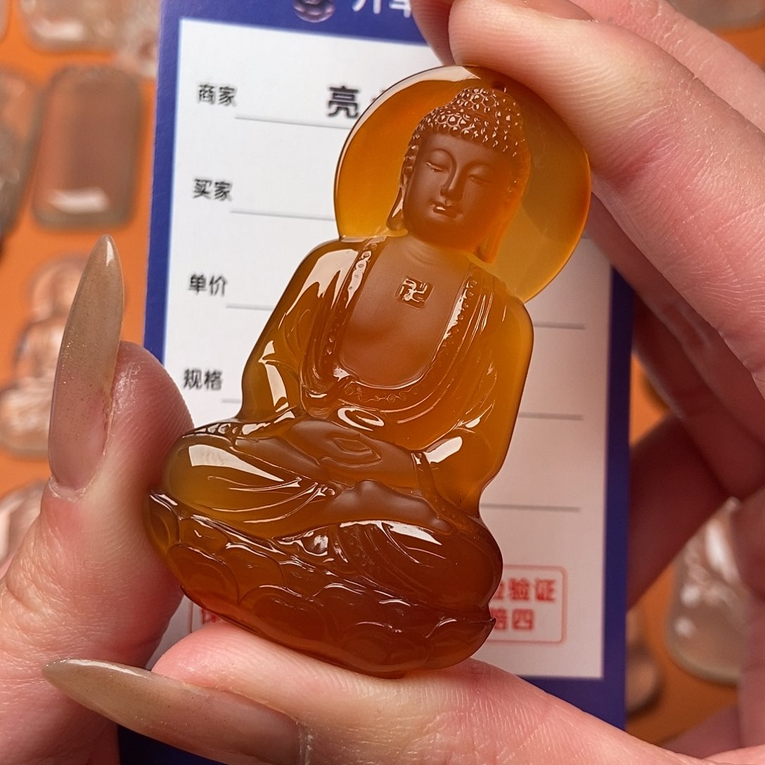 玛瑙/玉髓颈饰未镶嵌小*
