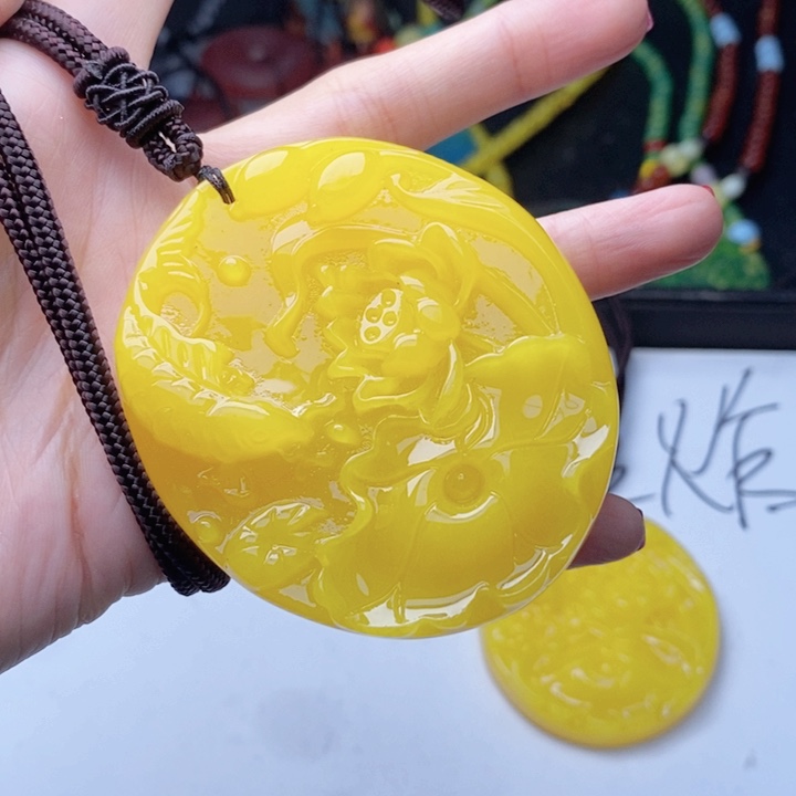蜜蜡颈饰未镶嵌122套装