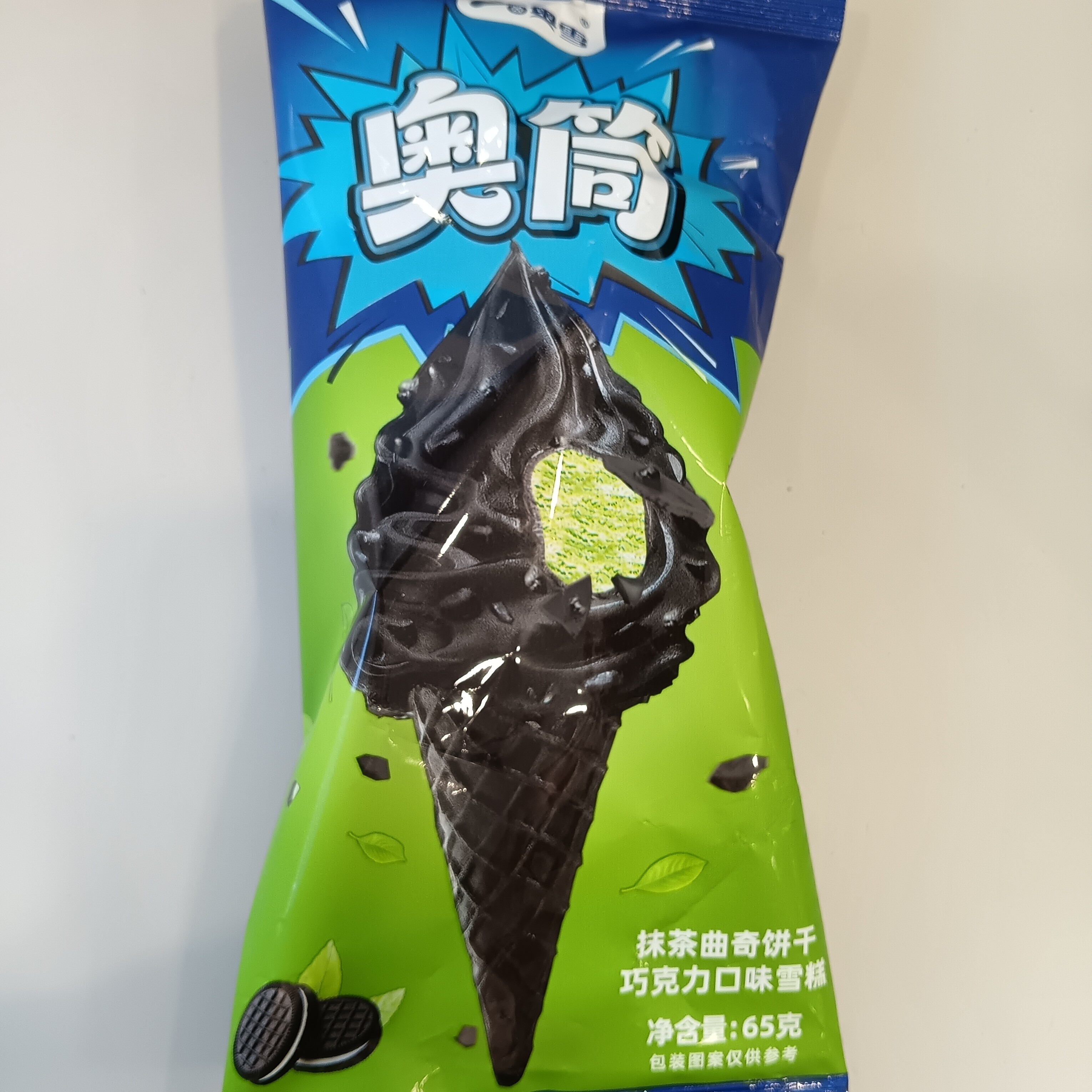 奥雪奥筒抹茶曲奇饼干雪糕