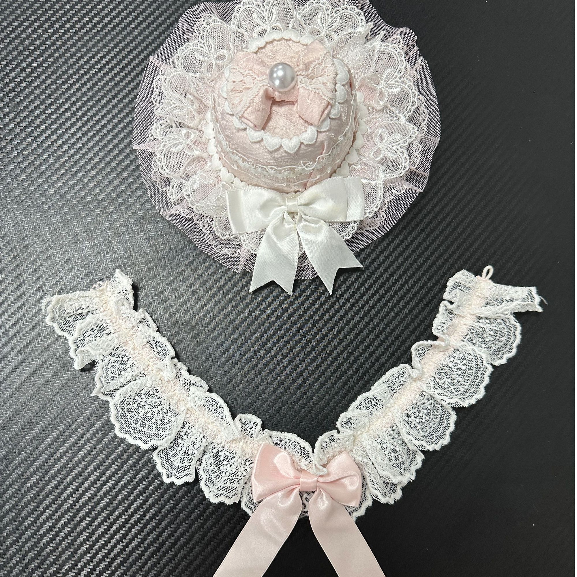 【小物现货】萌糖恋曲甜美Lolita重工洛丽塔芭蕾风蝴蝶结小物饰品