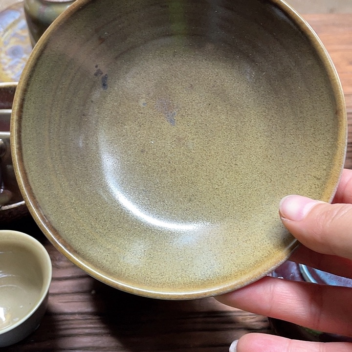 碗用****6浪鬼柴烧 釉绘柴烧