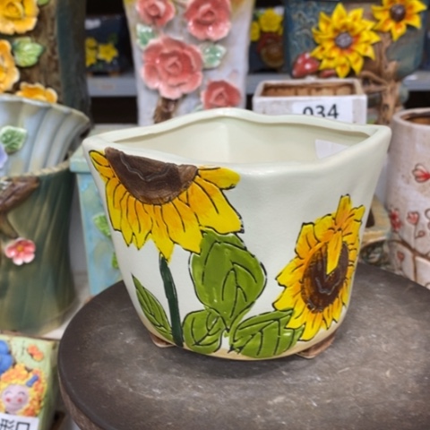 【闪购商品】红陶粗陶材质多肉花盆