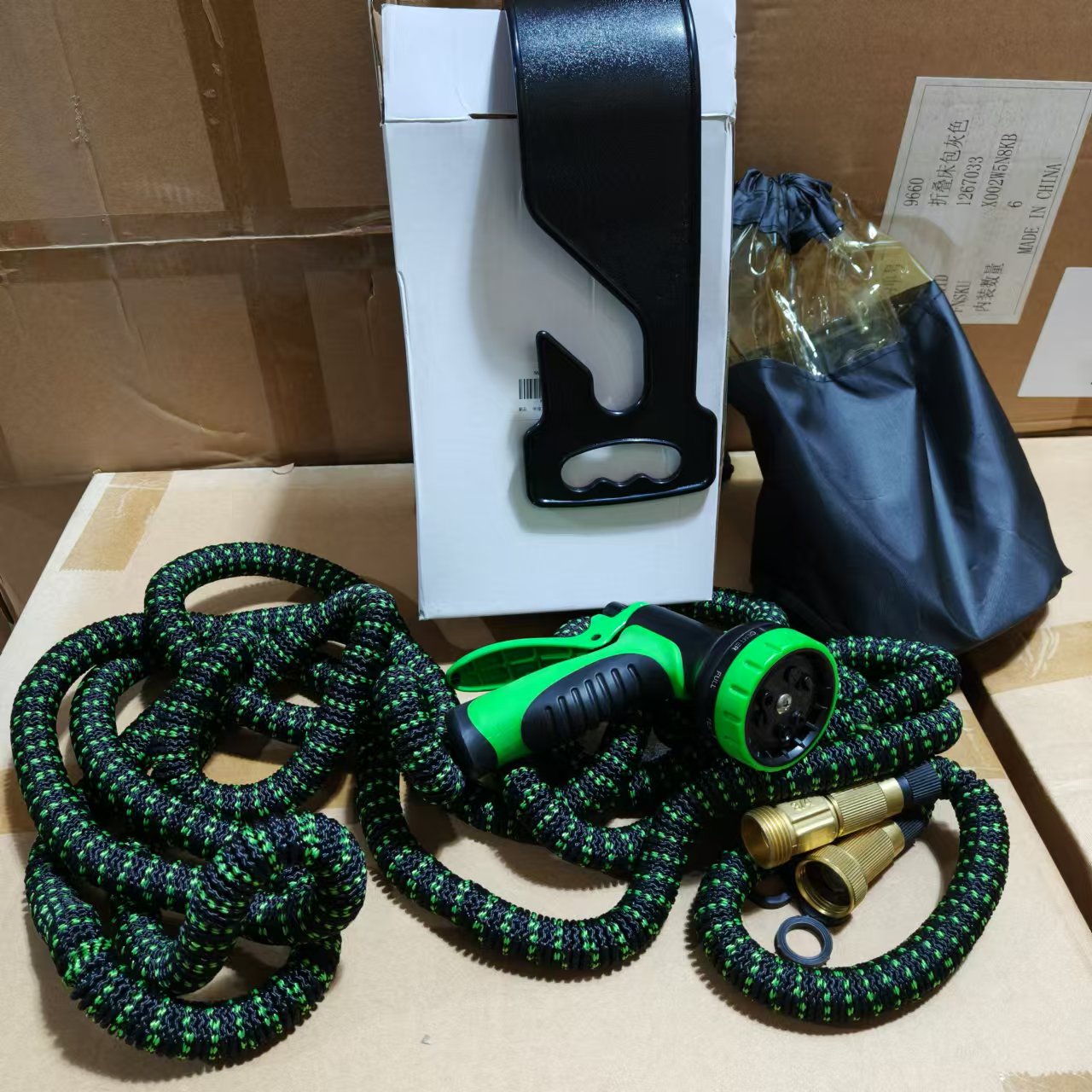 黑绿-50FT 伸缩水管套装