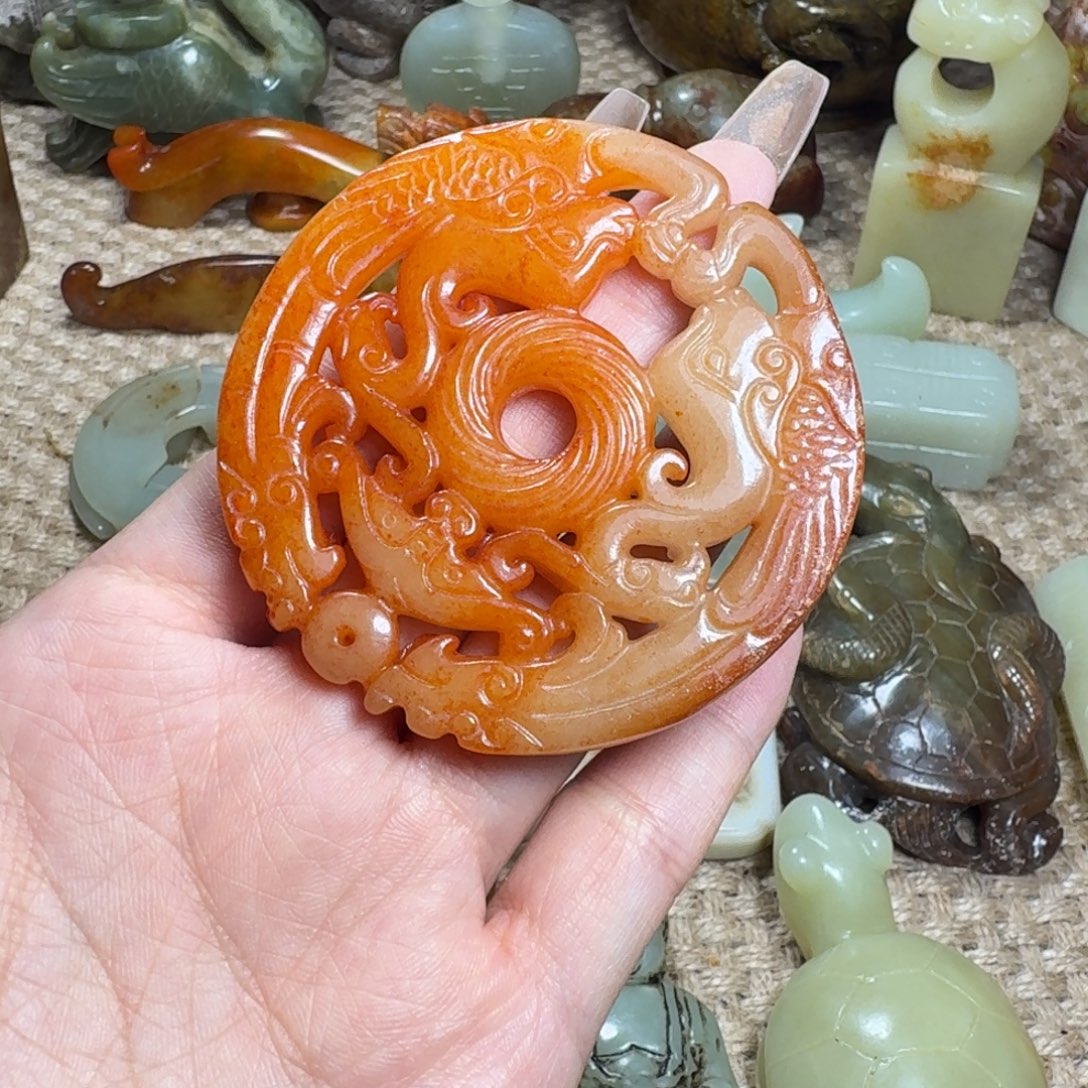 吊坠白玉菩提挂件