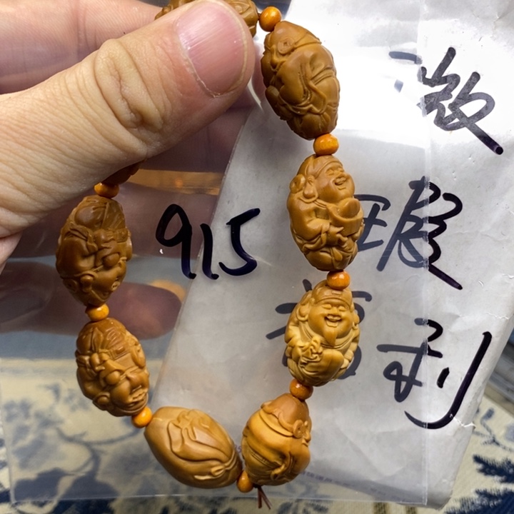 橄榄核手串/手链橄榄核雕工艺手串