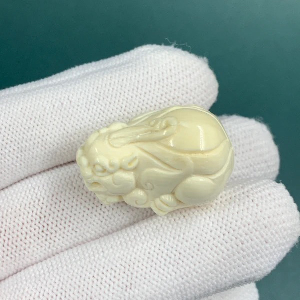 D1209天然猛犸貔貅摆件 支持鉴定 假一罚四