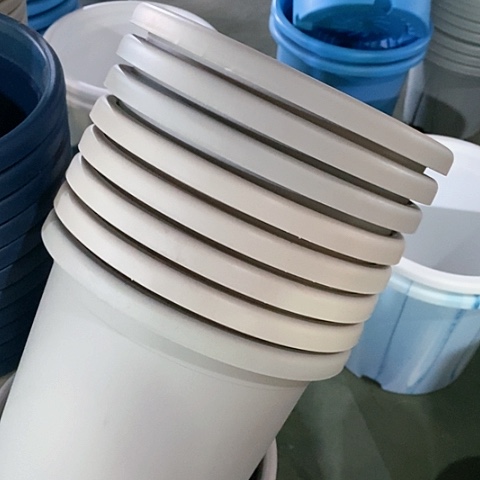 树脂微瑕4号8个无托灰白