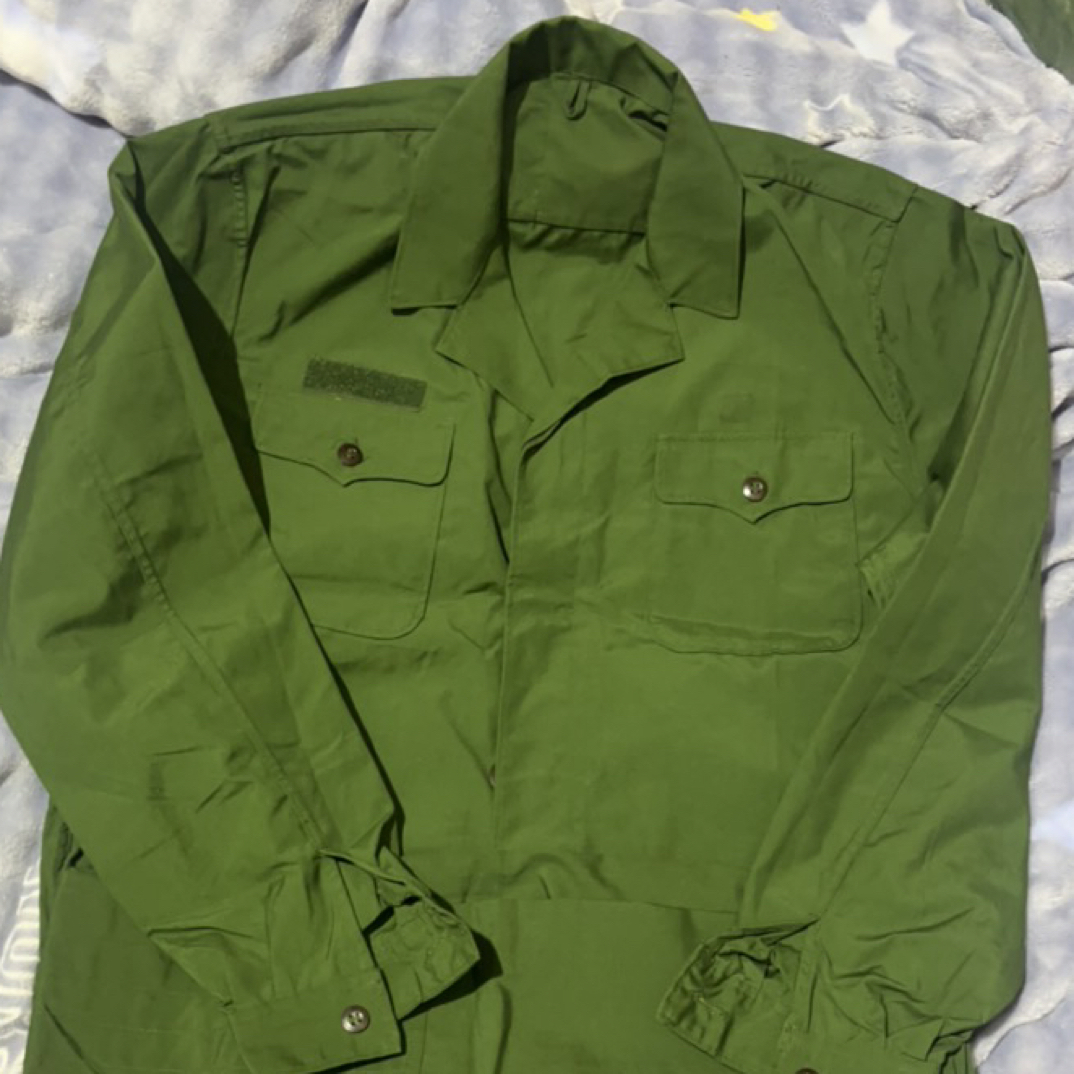 橄榄绿工作服！1型2号90年左右