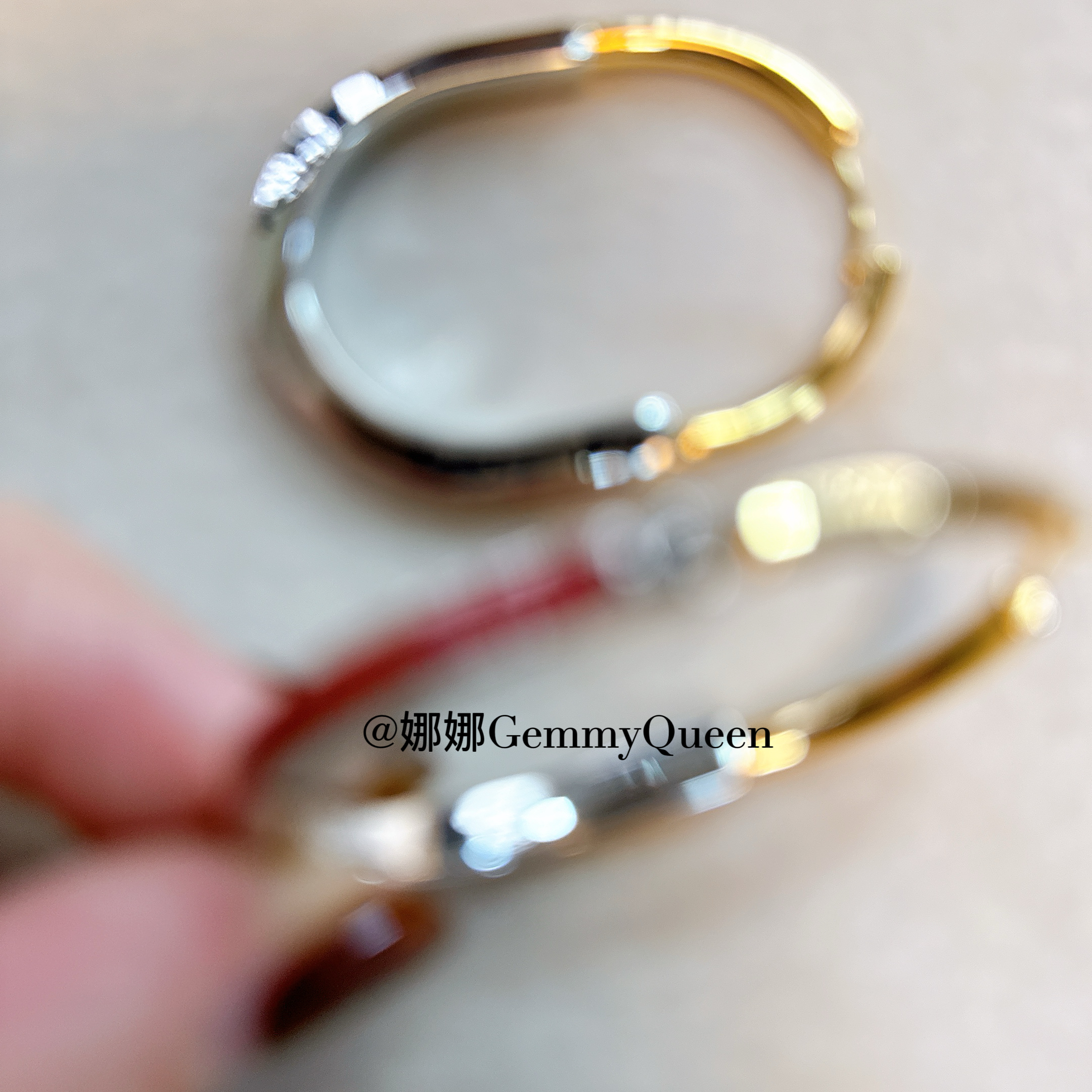 铜合金合成锆石耳饰 娜娜GemmyQueen耳环GQ09144