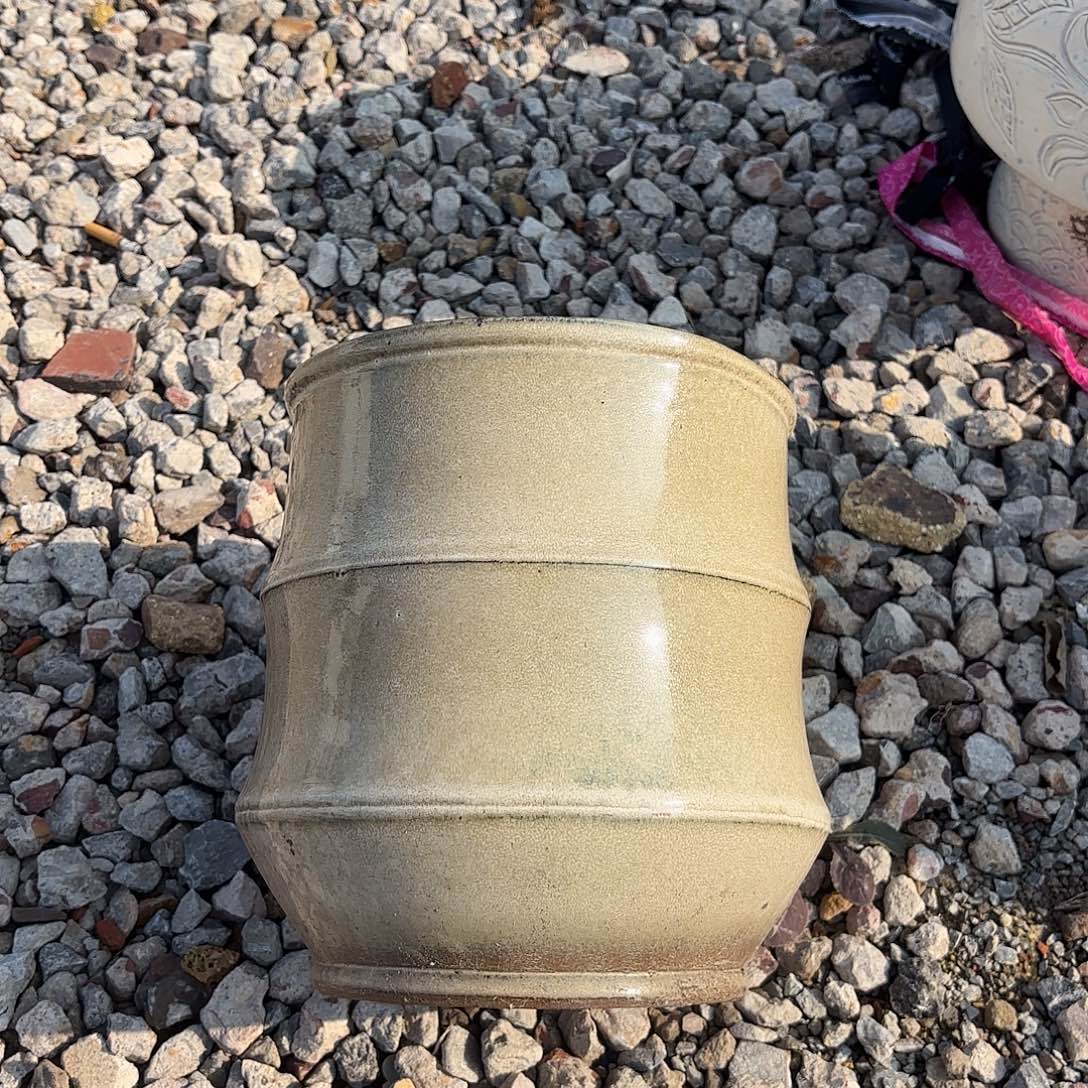 孤品竹节瑕疵口不圆