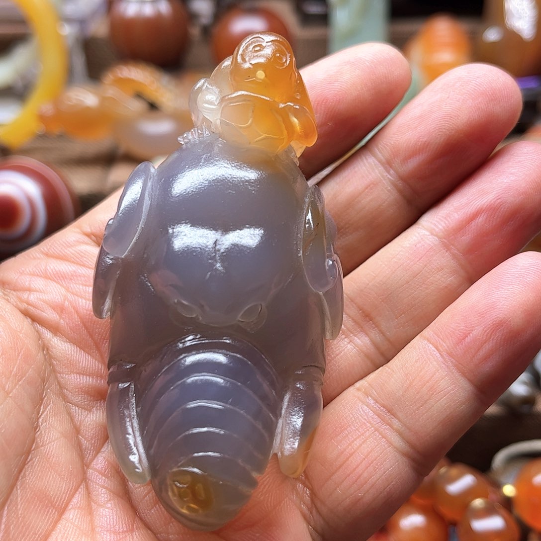 未镶嵌车挂玛瑙/玉髓