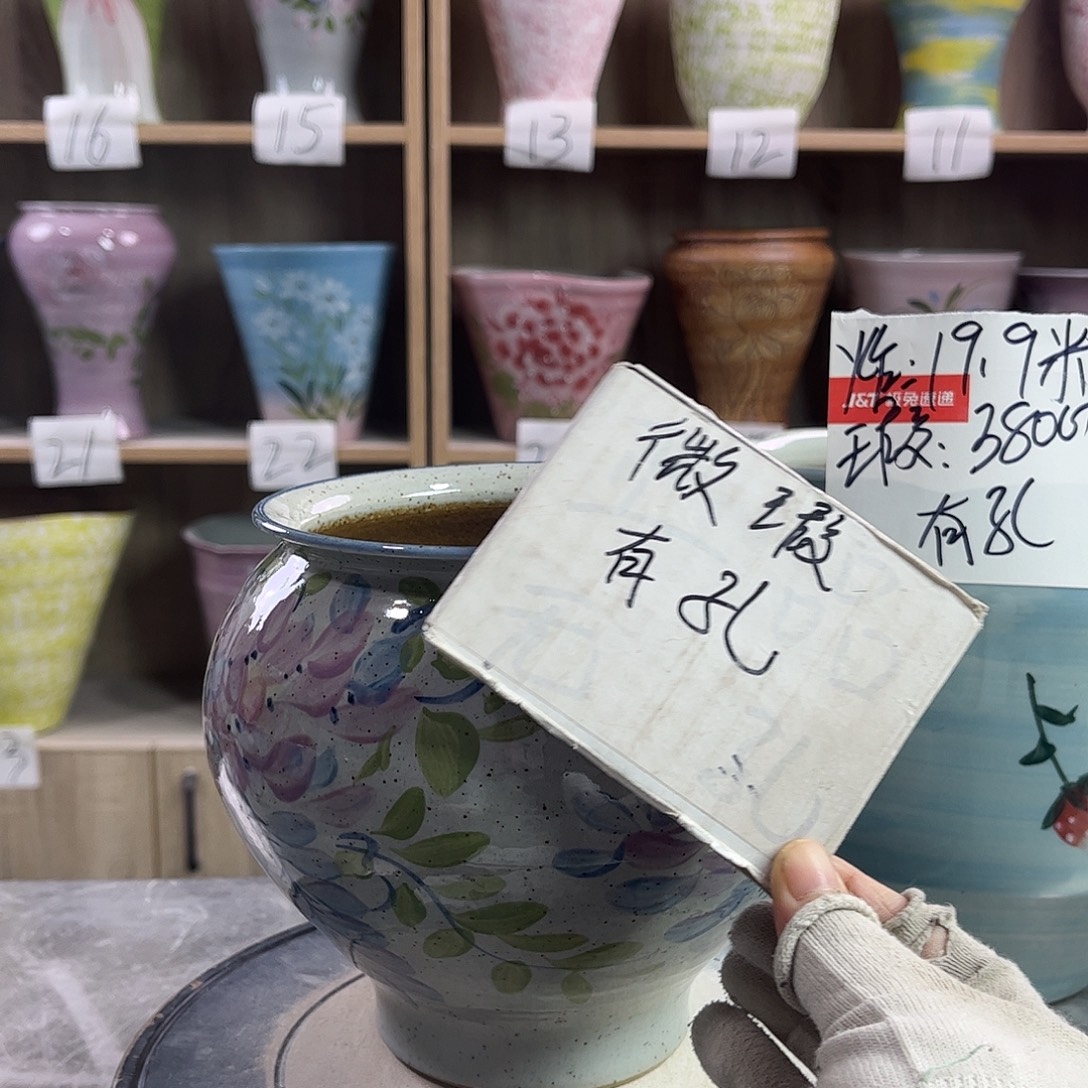 景德镇陶瓷花盆花盆