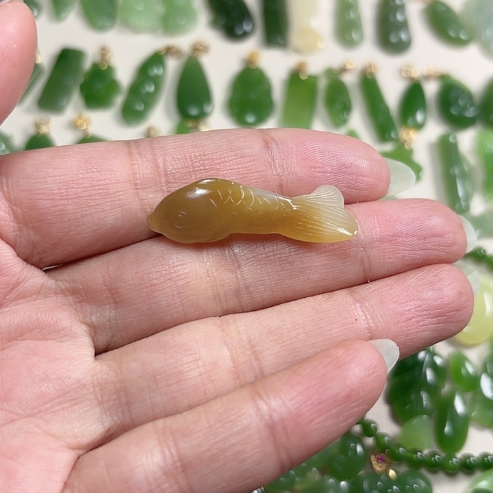 和田玉（糖玉）未镶嵌颈饰