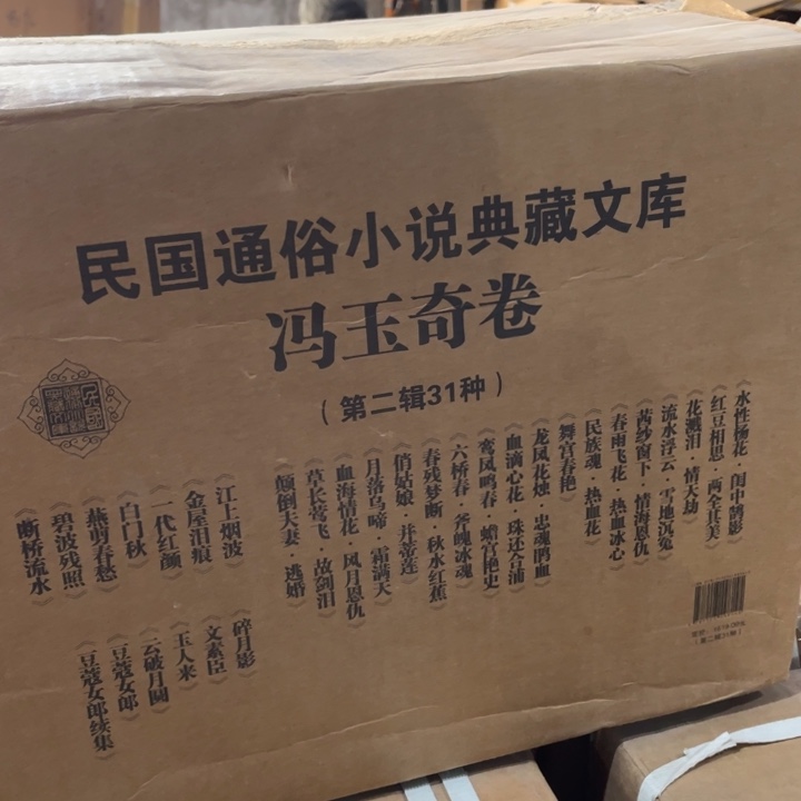 民国通俗小说，典藏文库冯玉奇卷全31册