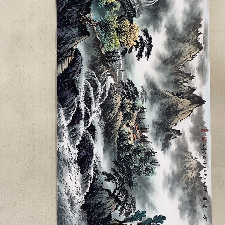 国画国画作品集的故事