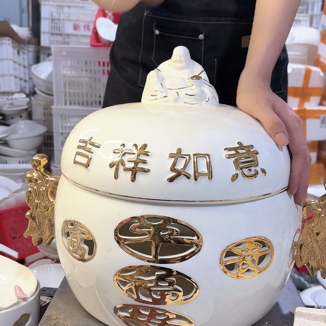 盘微瑕产品………大号迷路佛一个