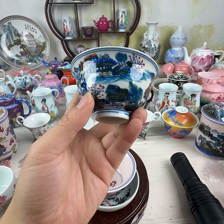 陶摆件景德镇陶瓷老厂瓷30